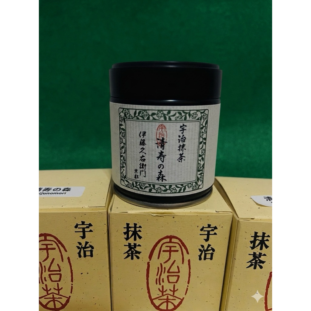 Uji Matcha Seiju no Mori พร้อมส่ง(清寿の森) ร้าน Itohkyuemon (伊藤久右衛門) ซึ่งเป็นมัทฉะเกรดพิธีการ (Ceremonial Grade)