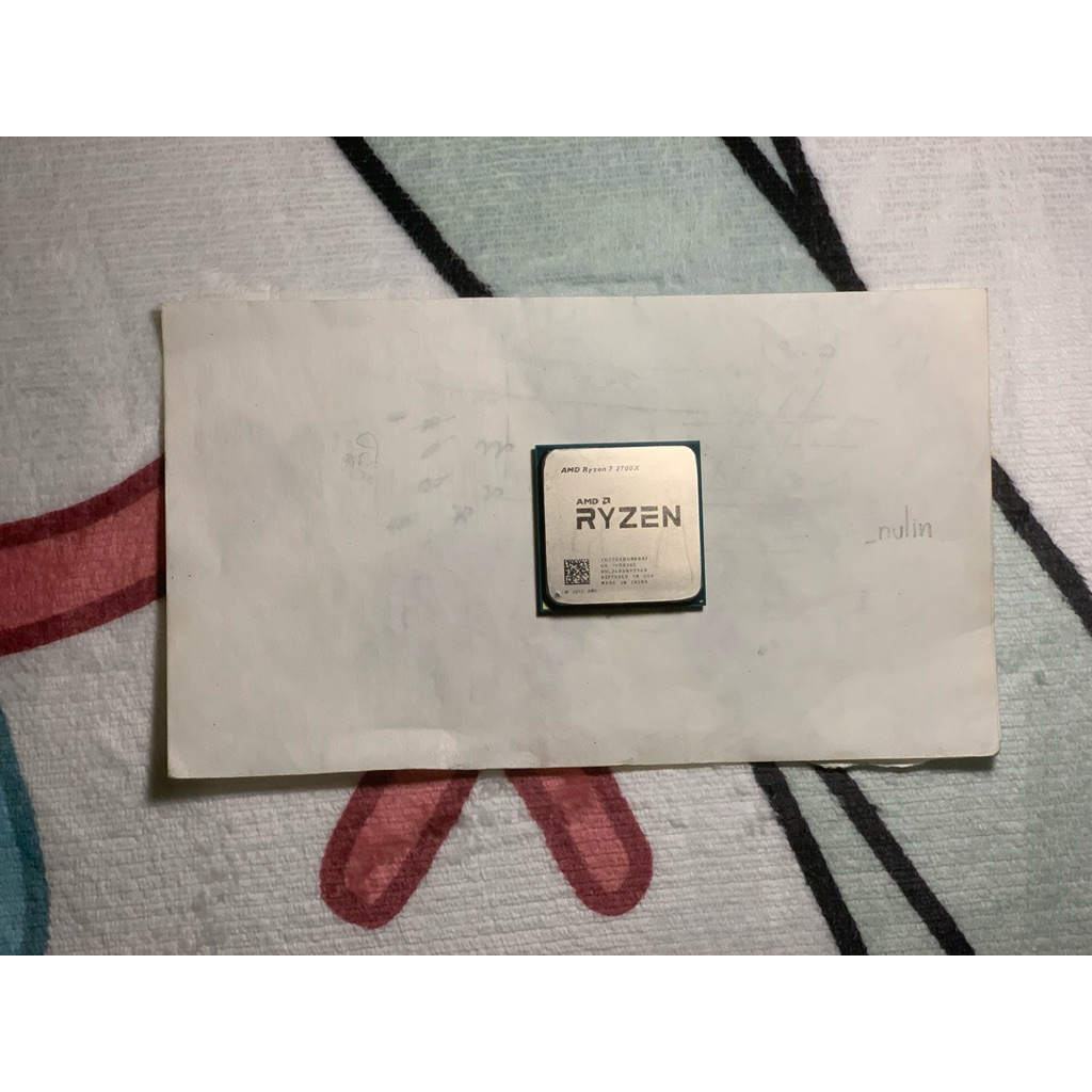 AMD Ryzen 7 2700X 8 cores/16 threds 3.7 GHz