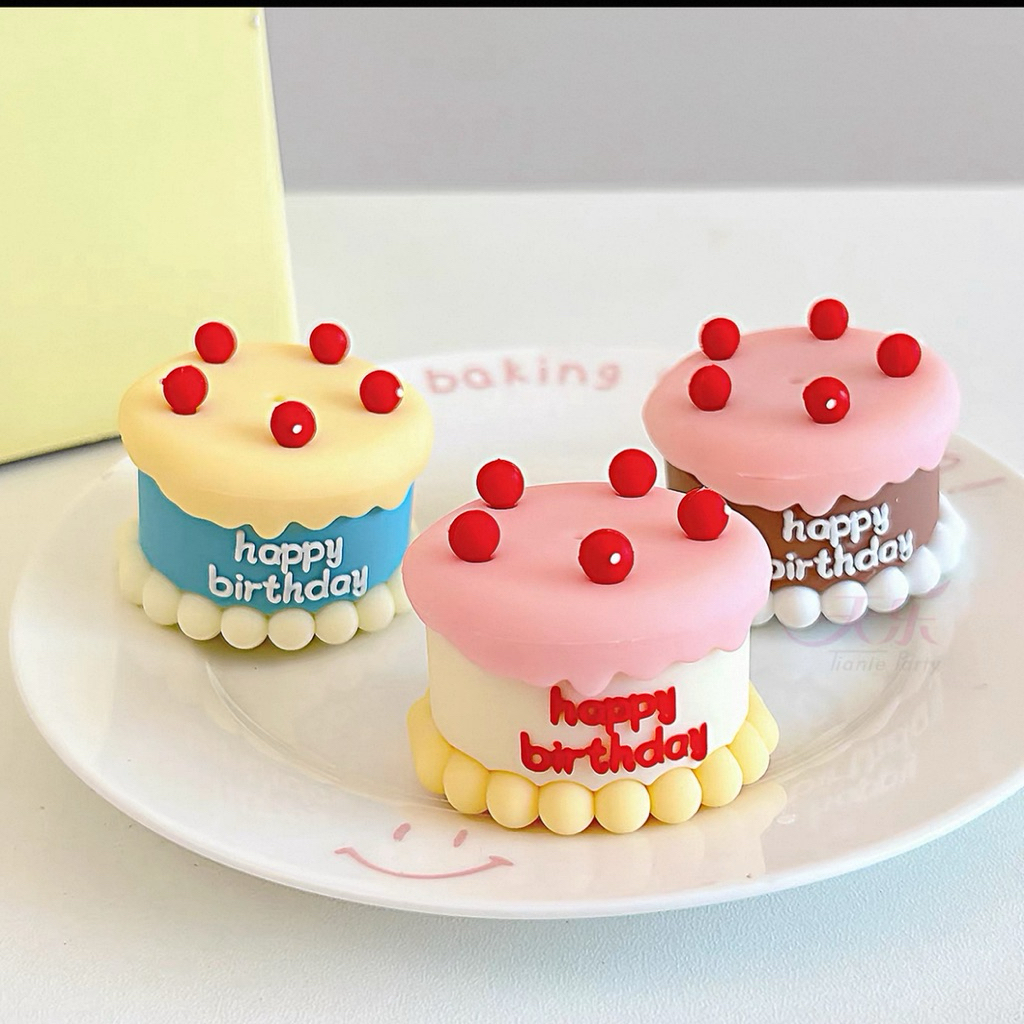 [มาใหม่] เทียนวันเกิด เทียนHappy Birthday เทียนวันเกิดรูปเค้ก เทียนวันเกิดตกแต่งเค้ก น่ารักมาก พรอพถ่ายรูป
