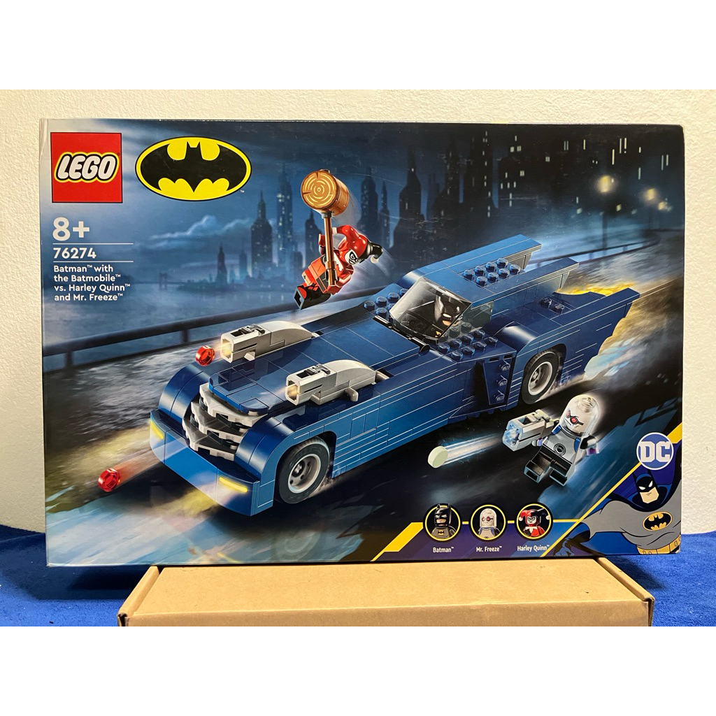 LEGO 76274 Batman with the Batmobile vs. Harley Quinn and Mr.Freeze