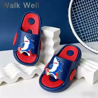 🦸ส่งด่วน! WALK WELLรองเท้าเด็กแตะฤดูร้อน กันลื่น กันน้ำ ปลอดภัย สวมใส่สบาย เด็กชอบ💖