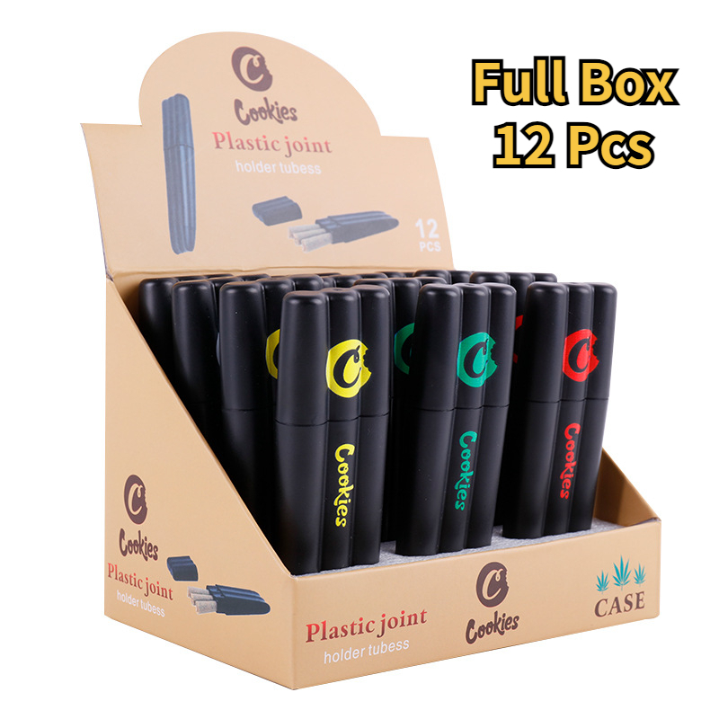 พร้อมส่ง (ขายส่ง!! ยกกล่อง 12 ชิ้น)Cookies ท่อจัดเก็บ Three Tree Case Joint Holder