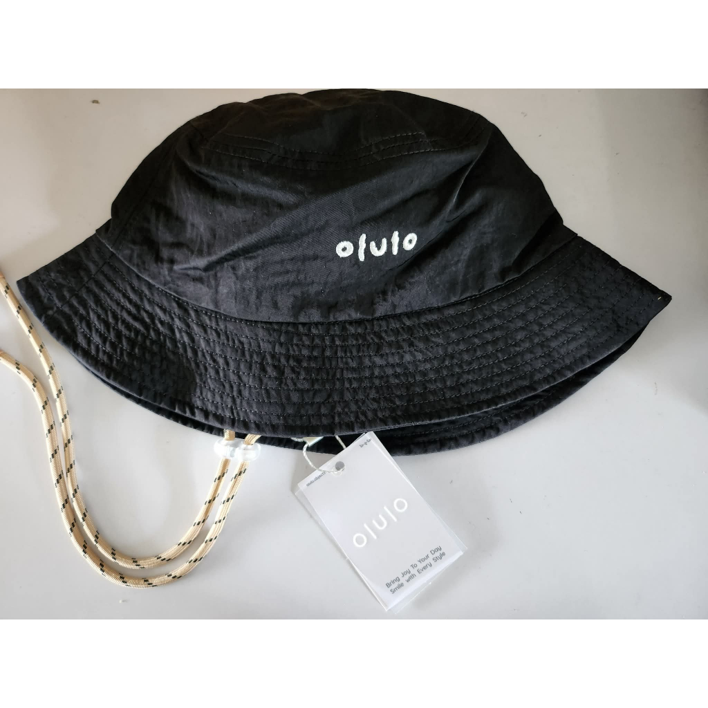 olulo Chillax - bucket hat BLACK