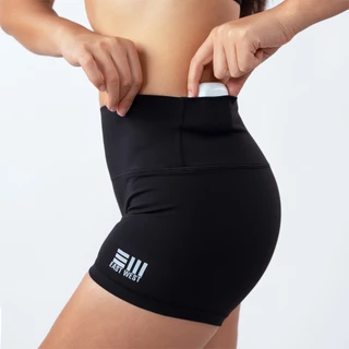 SEAMLESS BUTT HUGGERS WITH POCKET - BLACK 2.5 นิ้ว กางเกงออกกำลังกายขาสั้นผู้หญิง