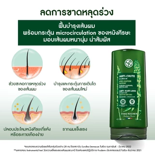 [แพ็คคู่] อีฟ โรเช Yves Rocher Anti-Hair Loss Conditioner 200 มล. ครีมนวดลดผมร่วง - ดูแลปัญหาผมหลุดร่วง
