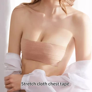 Boob Tape เทปแปะหน้าอก กาวทางการแพทย์ ไร้โครง มองไม่เห็น ติดทนนาน ยกกระชับ กันน้ำ กันเหงื่อ ใส่เสื้อเปิดหลัง-ชุดเกาะอกได