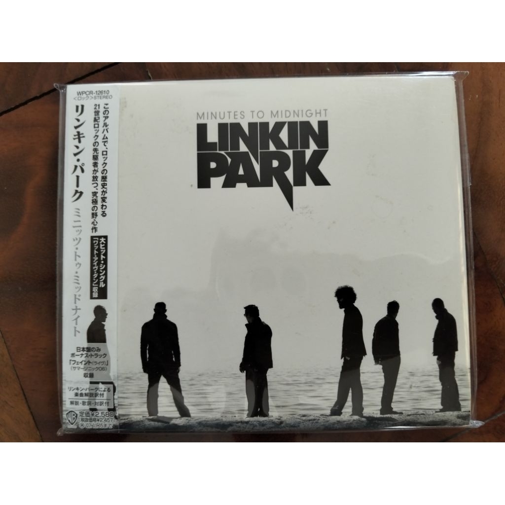 ซัดีเพลง cd music linkin park Minute to Midnight แผ่นญี่ป่น  ลิขสิทธิ์แท้ แผ่นมือสอง สภาพดี