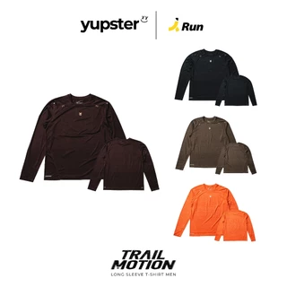 yupster men's Trail Motion Running Long Sleeves เสื้อวิ่งของผู้ชาย แขนยาว รุ่นเทรลโมชั่น