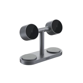 AUKEY LC-MC411 แท่นชาร์จไร้สาย MagFusion Titan 4-in-1 Wireless Charger Qi2.2 25W