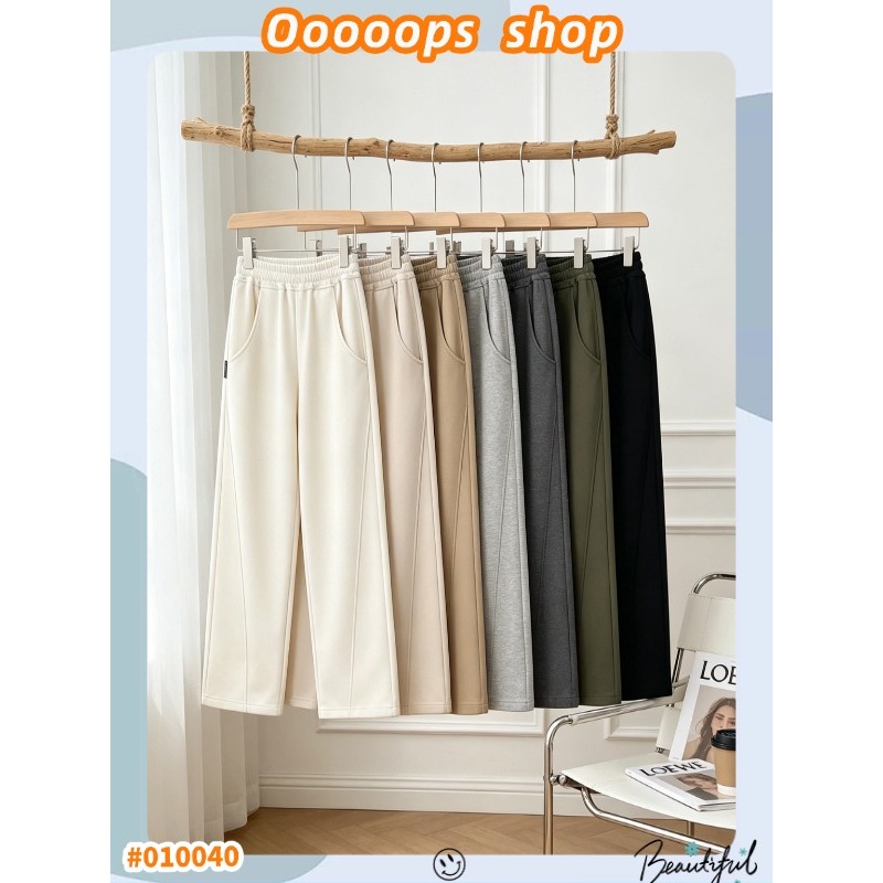 7สี กางเกงวอร์มผู้หญิง สีพื้น วอร์มทรงฮิปฮอป กางเกงเอวสูง สไตล์เกาหลี #00140
