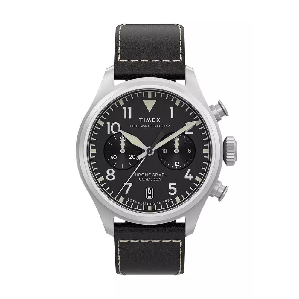 Timex TW2Y19000 WATERBURY ACE CHRONO นาฬิกา นาฬิกาข้อมือ นาฬิกาผู้ชาย