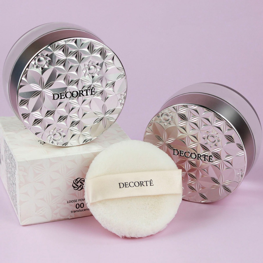 แท้🚚จัดส่งภายในวันเดียวกัน Decorte Loose Powder 20g #00 #101 แป้งเบสเมคอัพสำหรับใบหน้า มาพร้อมพัฟ