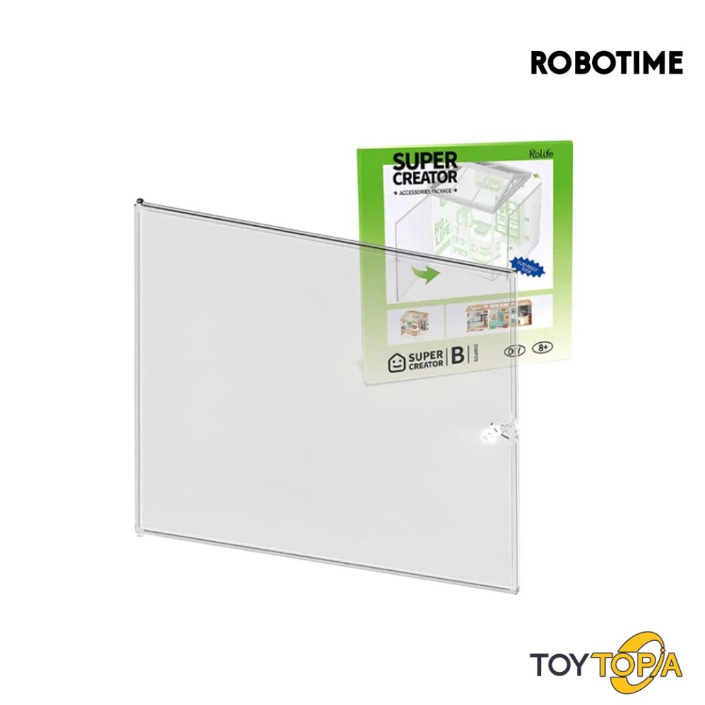 (118049) (DWP05) Dust-proof Door B: Super Creator DIY Miniature House By Rolife