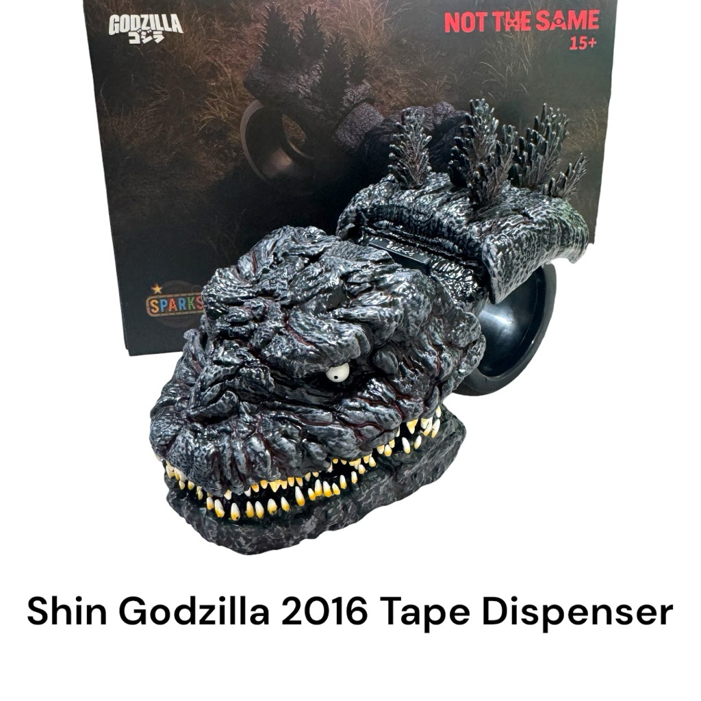 [ลิขสิทธิ์แท้] SPARKS : Shin Godzilla 2016 Tape Dispenser (2016) โมเดล ก็อตซิลล่า มอนสเตอร์ ฟิกเกอร์ ของสะสม ที่ ตัด เทป