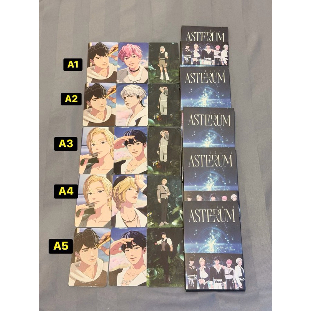 พร้อมส่ง เซ็ตการ์ดพร้อมอัลบั้ม Plave Asterum 134-1 Poca Ver