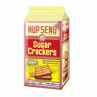 [ยกลัง] HUP SENG แครกเกอร์ขนมปังห่อใหญ่ 428 กรัม x 12 แพ็ค