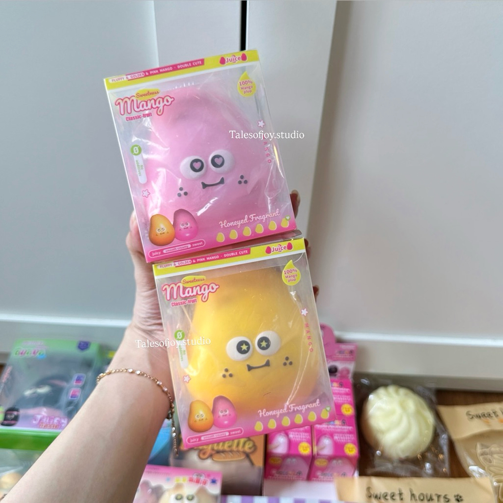 (พร้อมส่ง) สกุชชี่มะม่วง Lisa