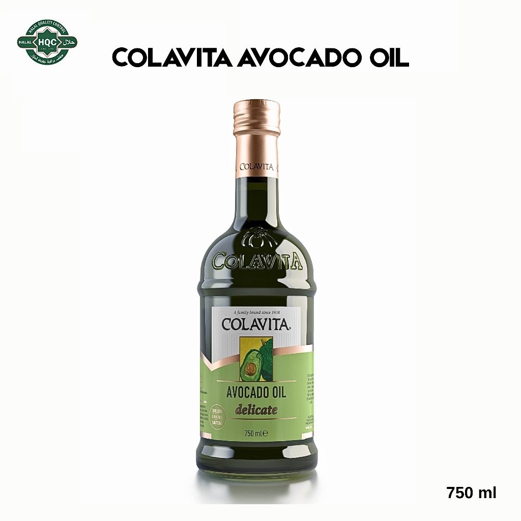 น้ำมันอาโวคาโดแท้ Colavita Avocado Oil 750ml (Halal Certified)