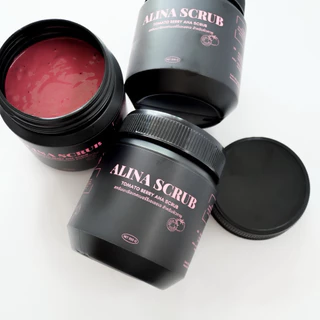 เอลิน่าสครับสูตรมะเขือเทศเบอร์รี่AHA5% ปรับเนื้อใหม่[500กรัม]ไม่เหมาะกับผิวแพ้ง่าย ร้านเจ้าของแบรนด์