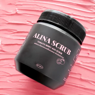 เอลิน่าสครับสูตรมะเขือเทศเบอร์รี่AHA5% ปรับเนื้อใหม่[500กรัม]ไม่เหมาะกับผิวแพ้ง่าย ร้านเจ้าของแบรนด์