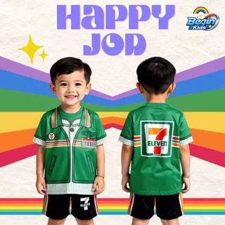 ชุดเซ็ท เสื้อ+กางเกง ลาย อาชีพ Happy job