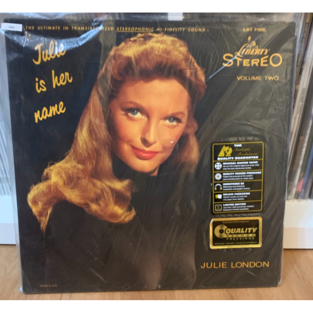 JULIE LONDON-JULIE IS HER NAME VOL.II  33rpm