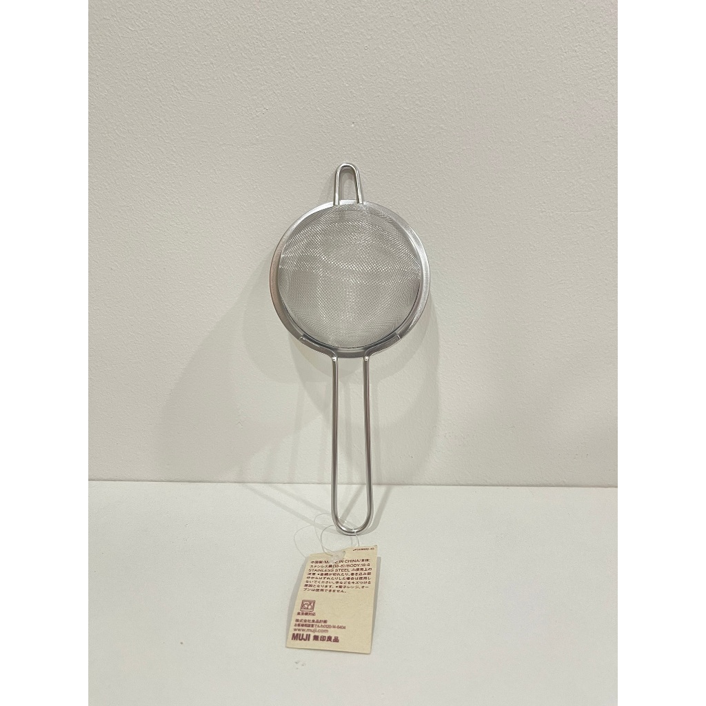 ตะแกรงร่อนมัทฉะ MUJI กระชอนกรองชา Stainless Steel ของแท้นำเข้าจากญี่ปุ่น