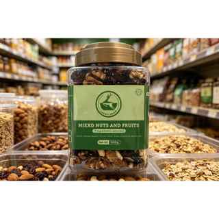 ​[กระปุก 500g] ถั่วรวม 7 ชนิด รสธรรมชาติ ไม่ใส่น้ำตาล ไม่ใส่เนย ขนมสุขภาพ พร้อมทาน​