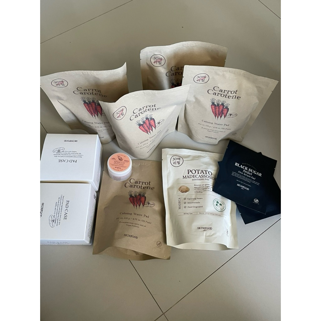 [พร้อมส่ง/ของแท้] SKINFOOD Toner Pad 30 แผ่น โทนเนอร์แพดสกินฟู้ด กู้ผิวใส ลดรอยสิว