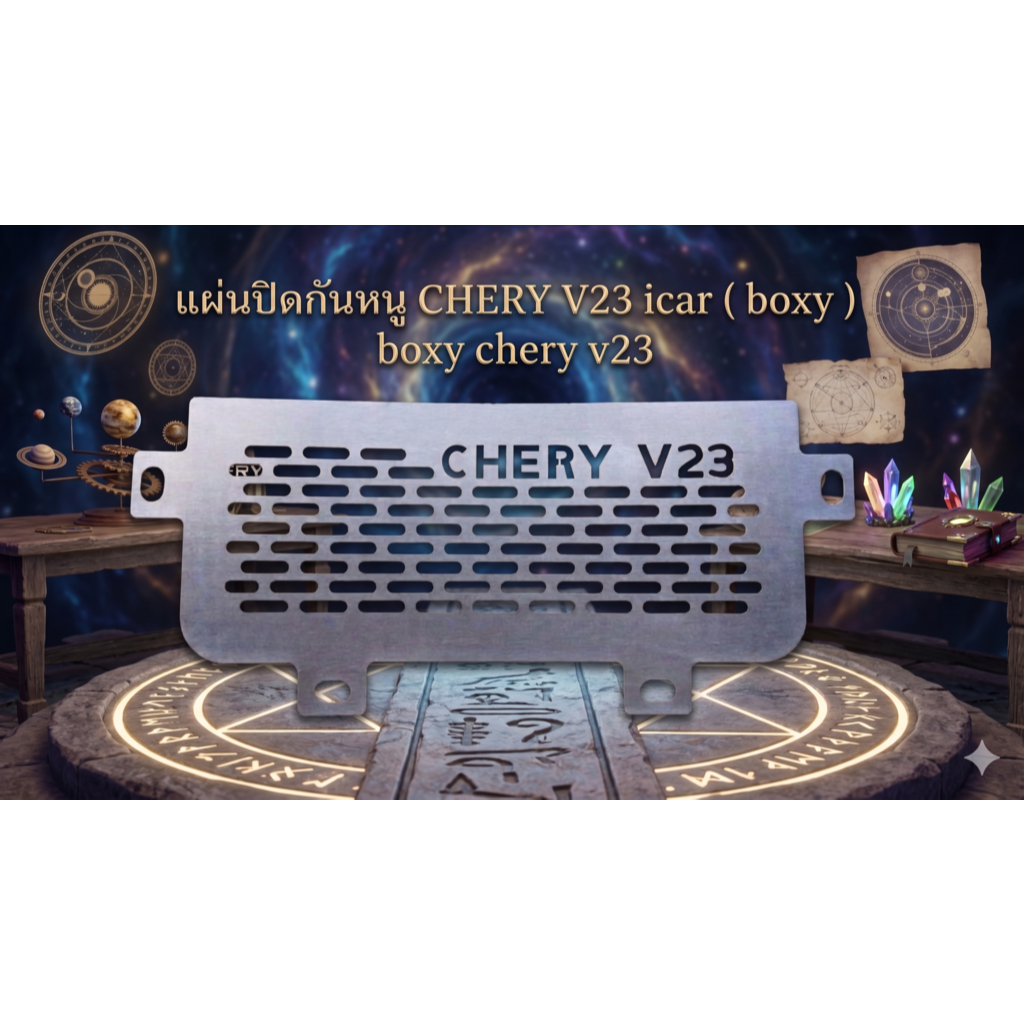 แผ่นปิดกันหนู CHERY V23 icar ( boxy )  boxy chery v23🍒M