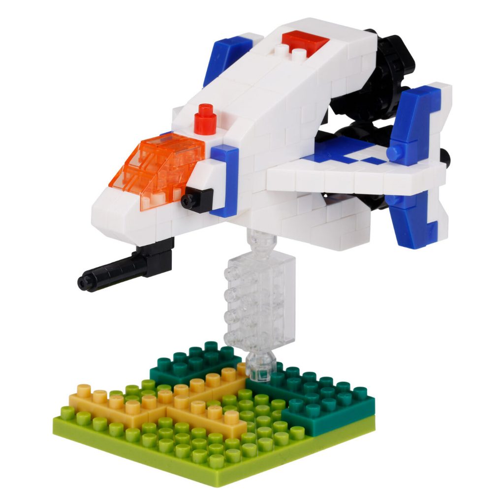 nanoblock NBCC_252 XEVIOUS SOLVALOU