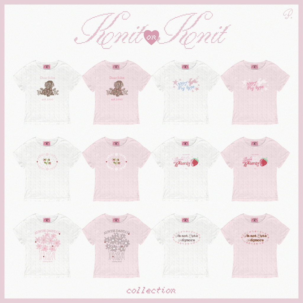 the pumpkins l Baby Knit top เสื้อเบบี้ทีลูกไม้ อก30-36"
