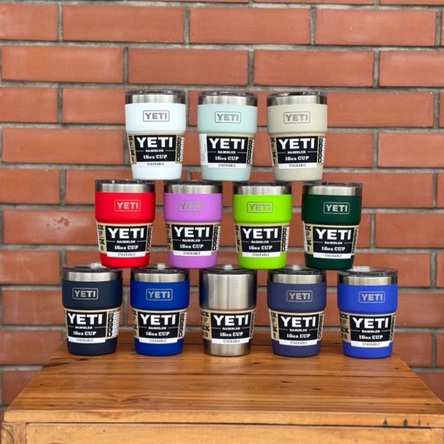 แก้วเก็บความเย็น YETI RAMBLER 16OZ STACKABLE CUP WITH MAGSLIDER LID