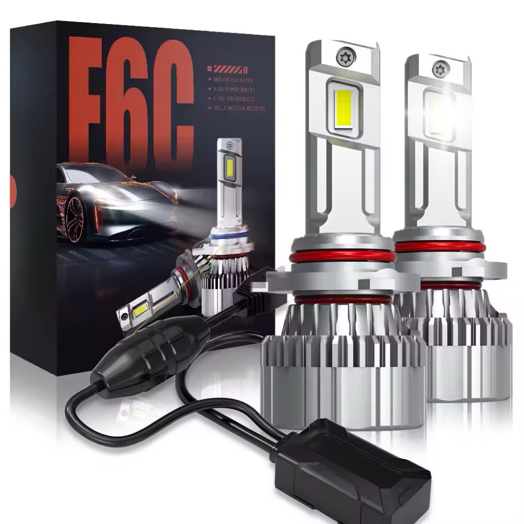 หลอดไฟรถยนต์ LED รุ่น F6C 22,000LM 130W CANBUS 6500K(ประกันไทย 1ปีเต็ม)