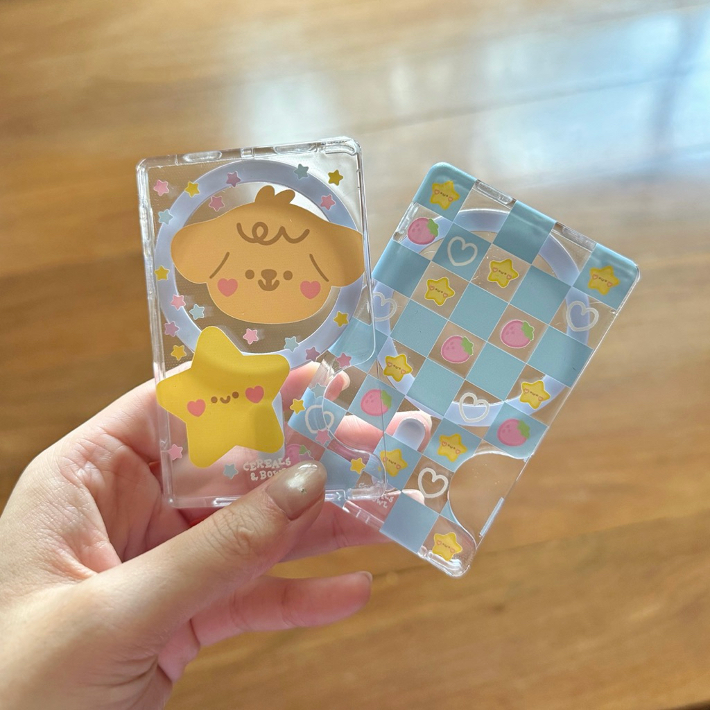⭐️พร้อมส่ง⭐️ Magsafe Cardholder Acrylic ที่ใส่บัตรแบบอะคริลิค | Cereals & Bowl
