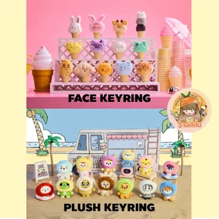 [พร้อมส่ง รอบหิ้ว] SEVENTEEN 🍨 <Ice Cream with MINITEEN> MD ตุ๊กตา PLUSH FACE KEYRING/METAL MAGNET/PHOTOCARD HOLDER