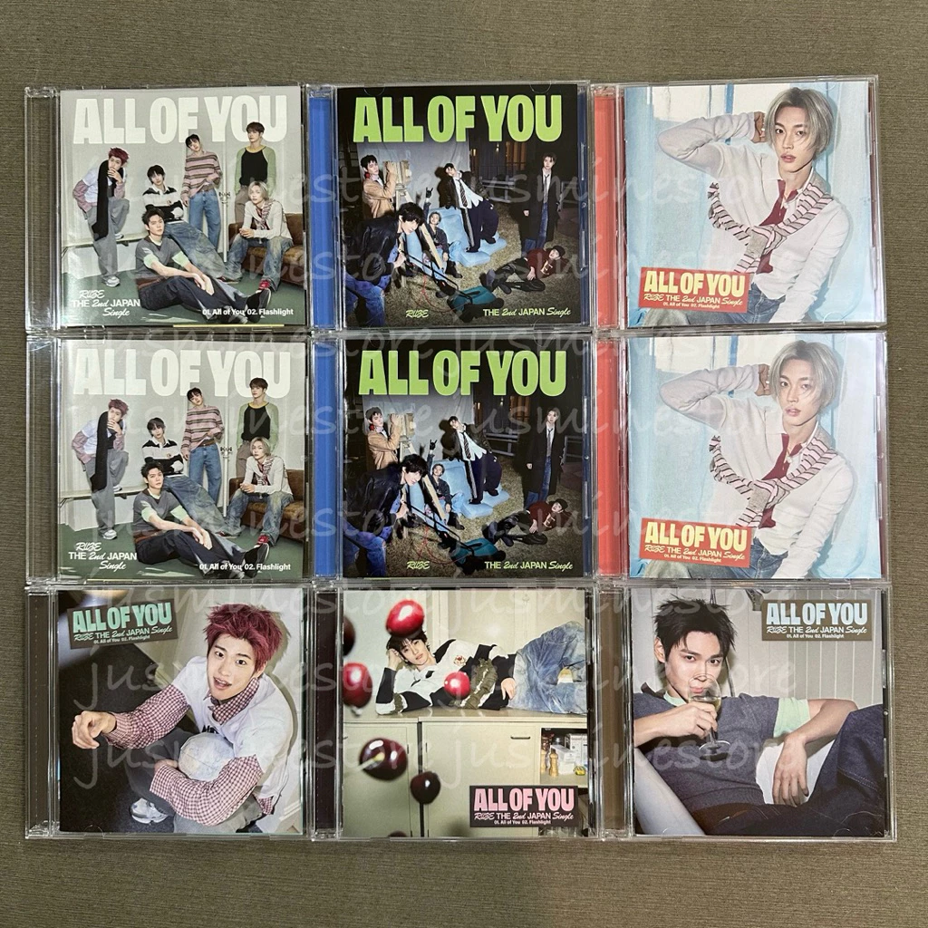 พร้อมส่ง riize - all of you (อัลบั้มแกะแล้ว มีการ์ด)