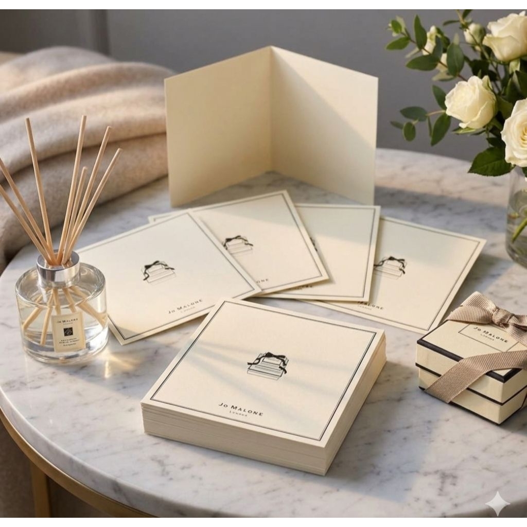 การ์ดเขียนอวยพร Jomalone แท้ 💯