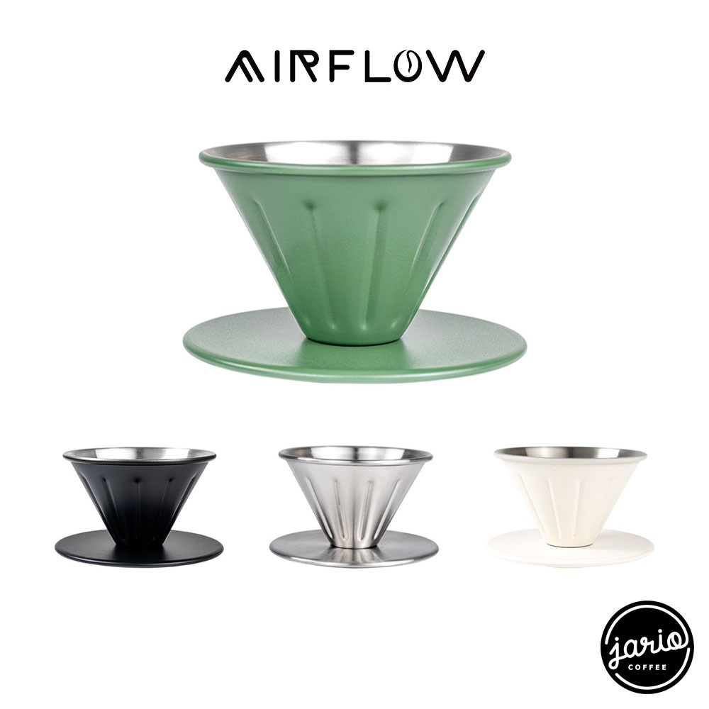 JARIO x AIRFLOW ดริปเปอร์กาแฟสแตนเลส Stainless Steel Coffee Dripper