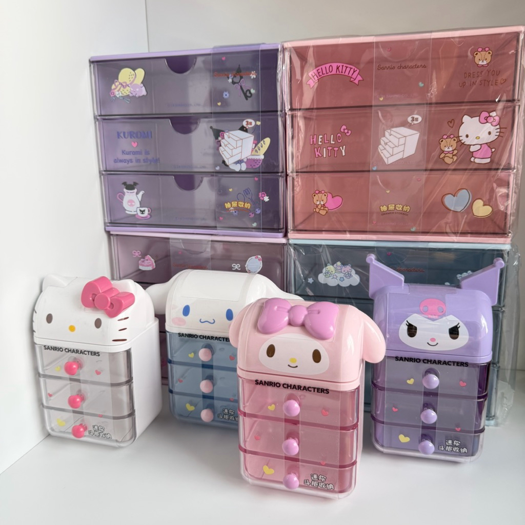อ่านก่อนสั่ง 〰️ ลิ้นชักอะคลิลิค 2 แบบจาก miniso แท้ 100%