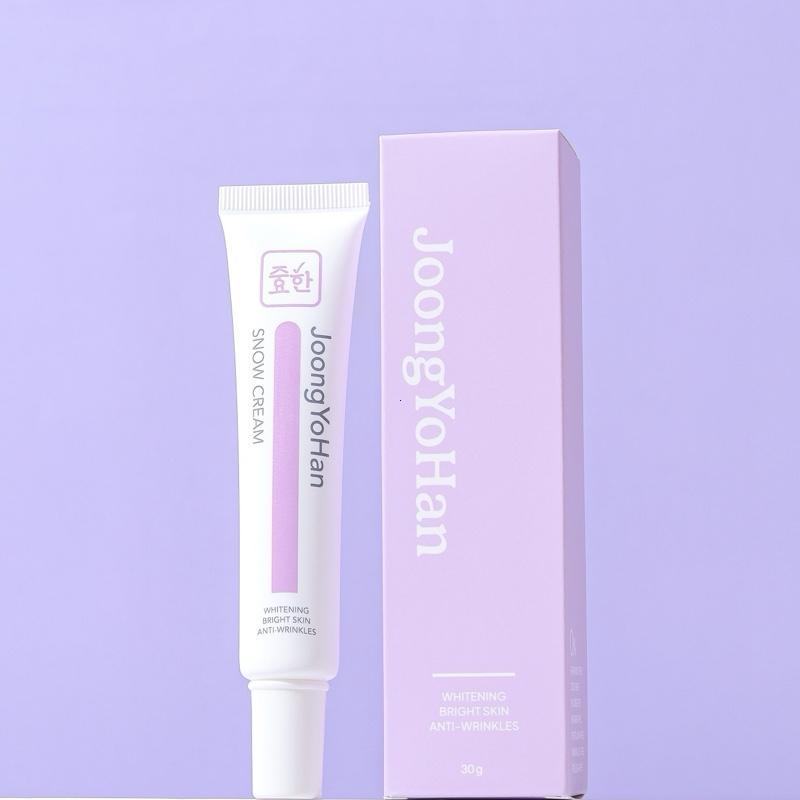 JoongYoHan Brightening Snow Cream ครีมหิมะปรับผิวขาวกระจ่างใส บำรุงผิวหน้าลดปัญหาผิวหมองคล้ำ จุดด่างดำ ฝ้า กระ ริ้วรอยเล