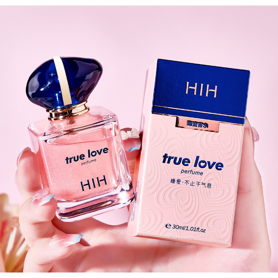 HIH น้ำหอม true love น้ำหอมผู้หญิง กลิ่นหอม สดชื่น หวานละมุน ติดทน ขนาด 30 ml.