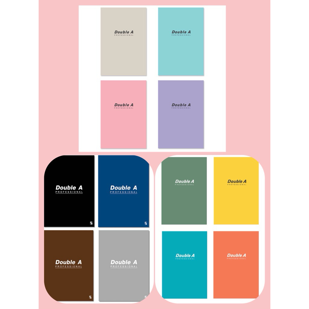 สมุดบันทึกขนาด158x235มม.70แกรมมี24แผ่นมีเส้นบันทัด