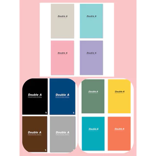 สมุดบันทึกขนาด158x235มม.70แกรมมี24แผ่นมีเส้นบันทัด