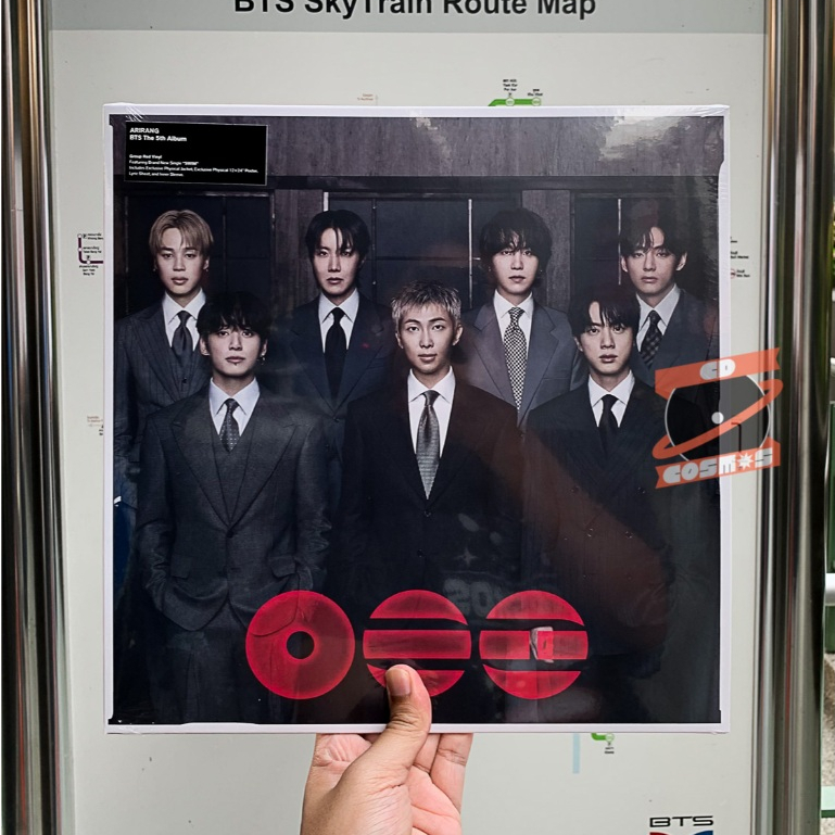 แผ่นเสียง BTS – BTS 5th Album ‘ARIRANG’ (Red Vinyl)