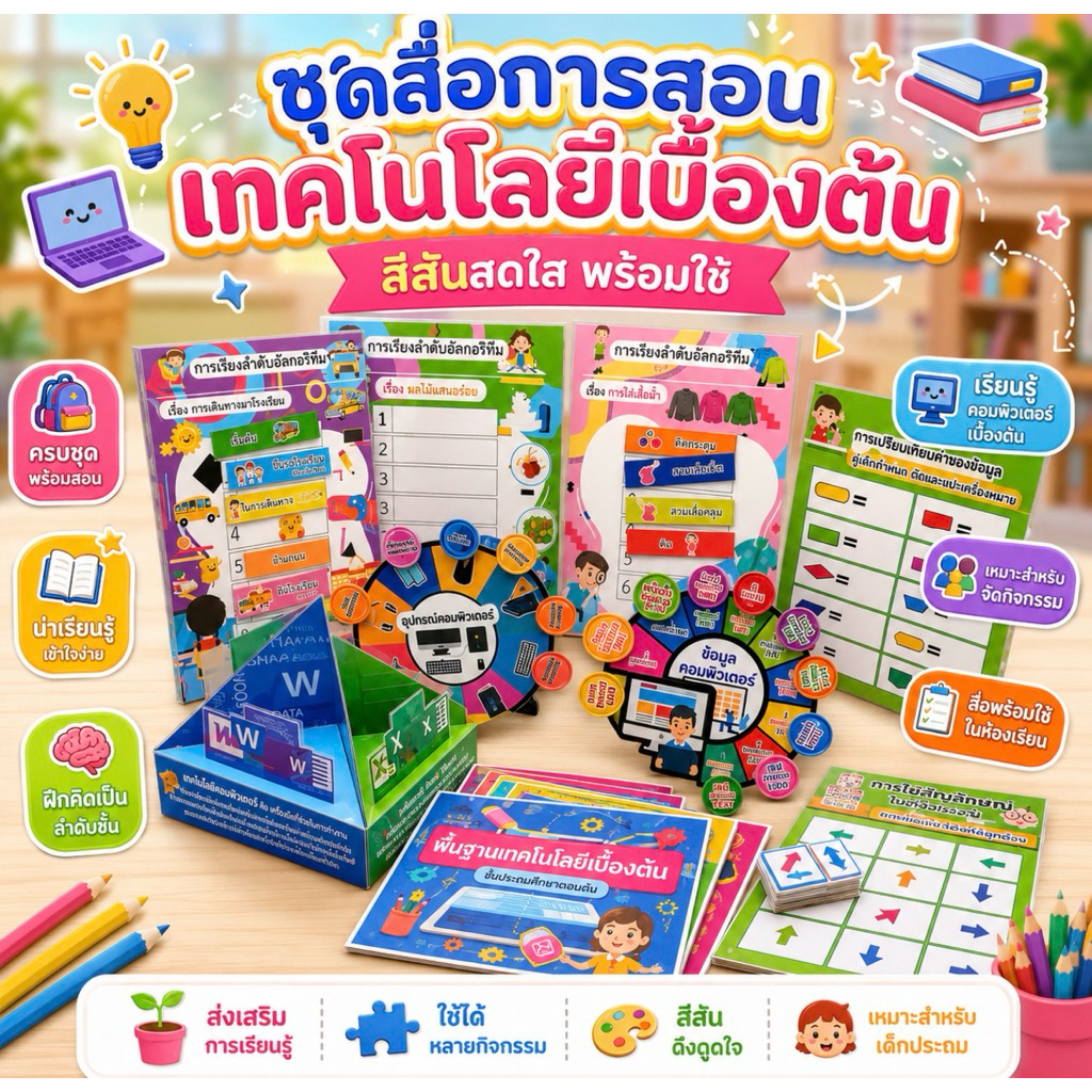 สื่อการสอนคอมพิวเตอร์วิทยาการคำนวณ