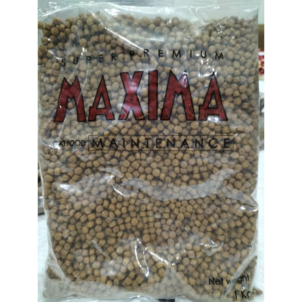 แม็กซิม่าแมว ของใหม่ 1 ถุง 1 กิโลกรัม
