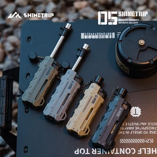 ShineTrip a570 a566 Torch ไฟฟู่ พกพา (ต้องเติมแก๊ส) หัวดึงยาวและหมุนได้ ปรับความแรงได้ มีปุ่มล๊อค