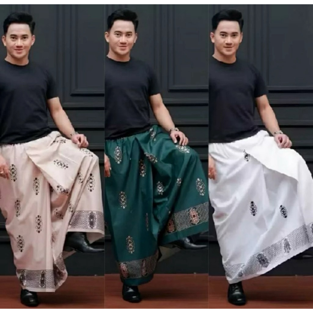 ผ้าโสร่งชายสวมสำเร็จ ยางยืด รุ่นเด็กโต วัยรุ่น ผู้ใหญ่ ขนาดพรีไซร์