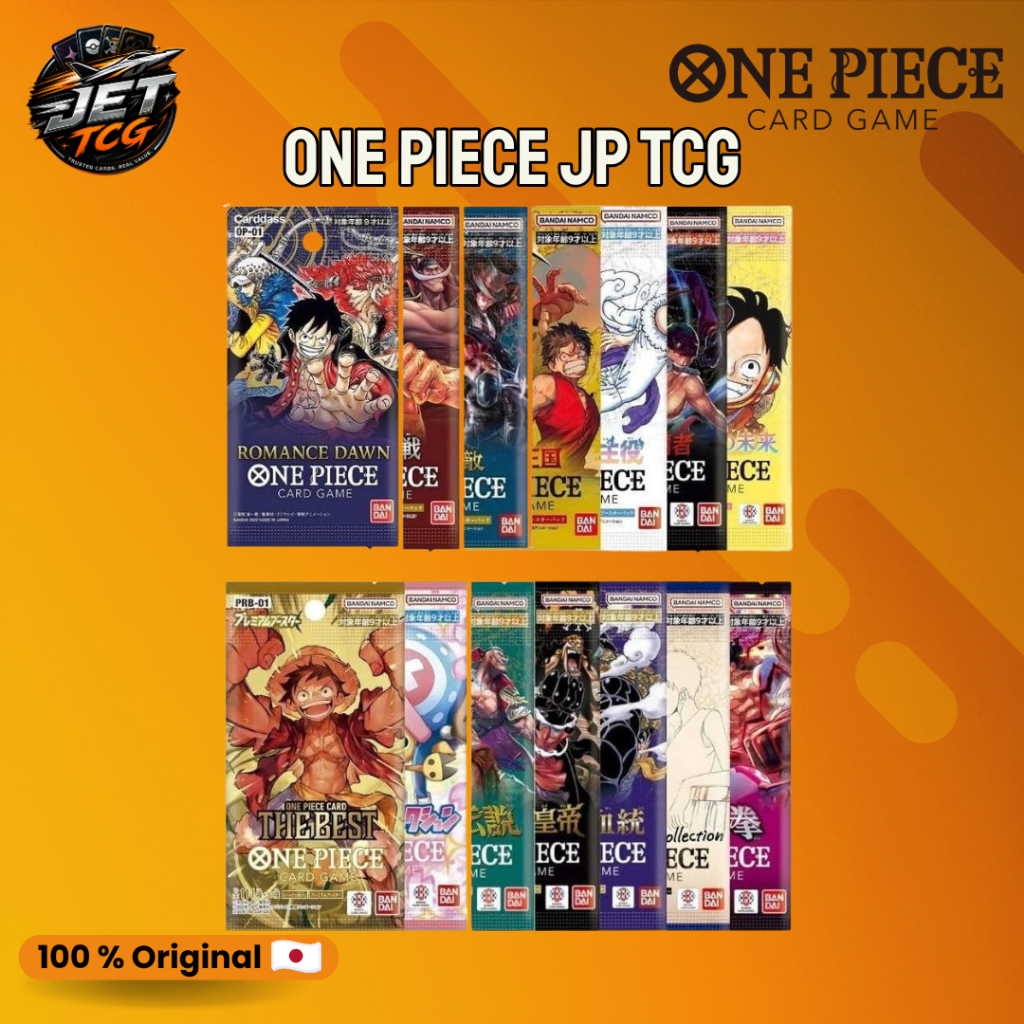 [พร้อมส่ง🔥][ของแท้100%] One Piece OP-07 Booster Pack JP | 500 Years in the Future | OPCG BANDAI